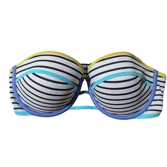 Victora's Secret Swimwear Mix and Match Push Up Bikini Top sz 34D - Picture 2 of 7